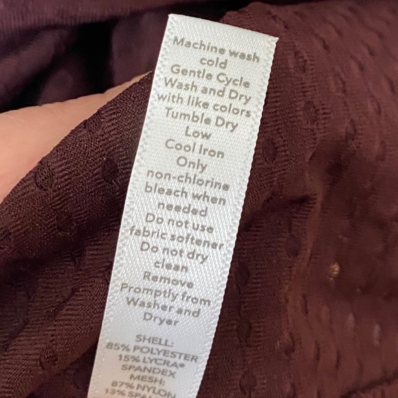 Athleta racerback sheer top - Picture 5 of 6